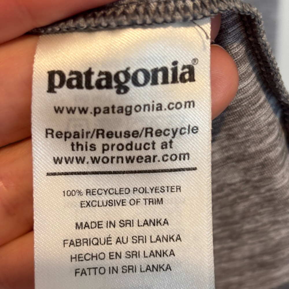 Patagonia Light Gray Women's Capilene Cool Daily Tee - Picture 5 of 5